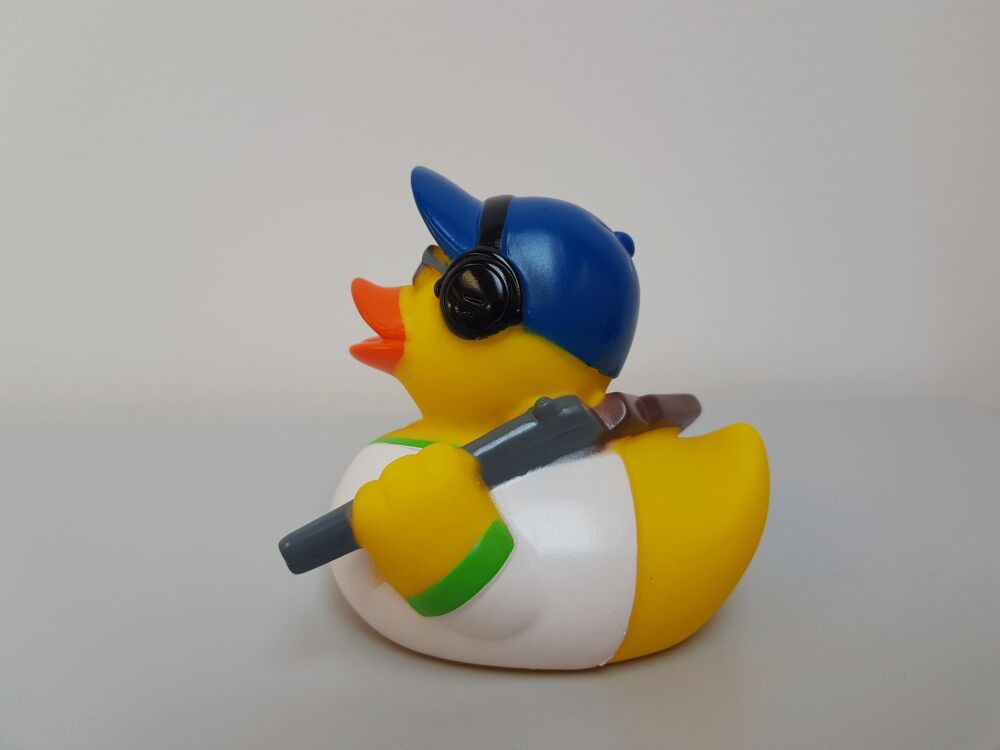 VDB rubber duck - bath duck clay pigeon duck