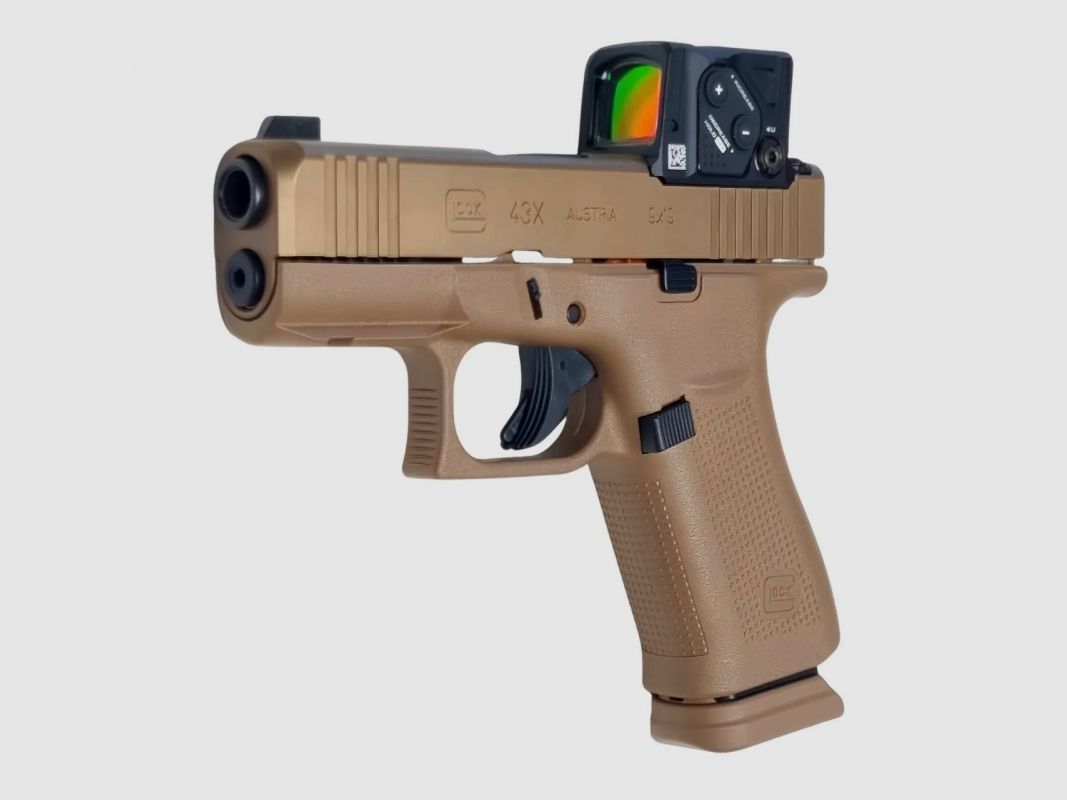 GLOCK 43X MOSK COYOTE 9x19 COA AIMPOINT COMBO, image 4 of 5