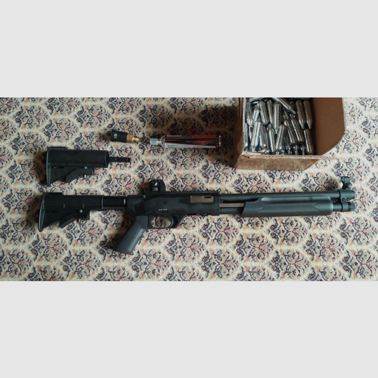 Walther T4E SG68 CO2 Paintball Shotgun, 16 Joule  (Neuwertig)