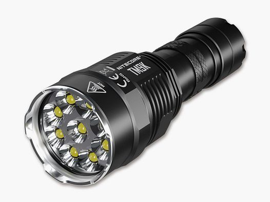 Nitecore Original TM9K Taschenlampe inkl USA Ladekabel und Holster