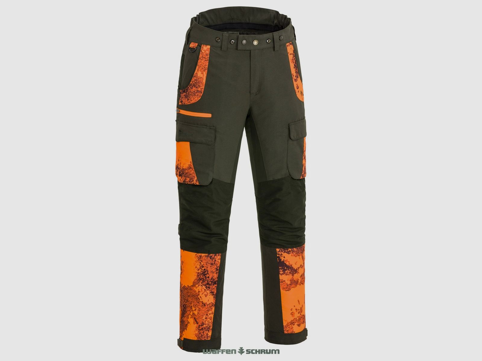 Pinewood Hose Forest Camou Mossgreen/Strata Blaze