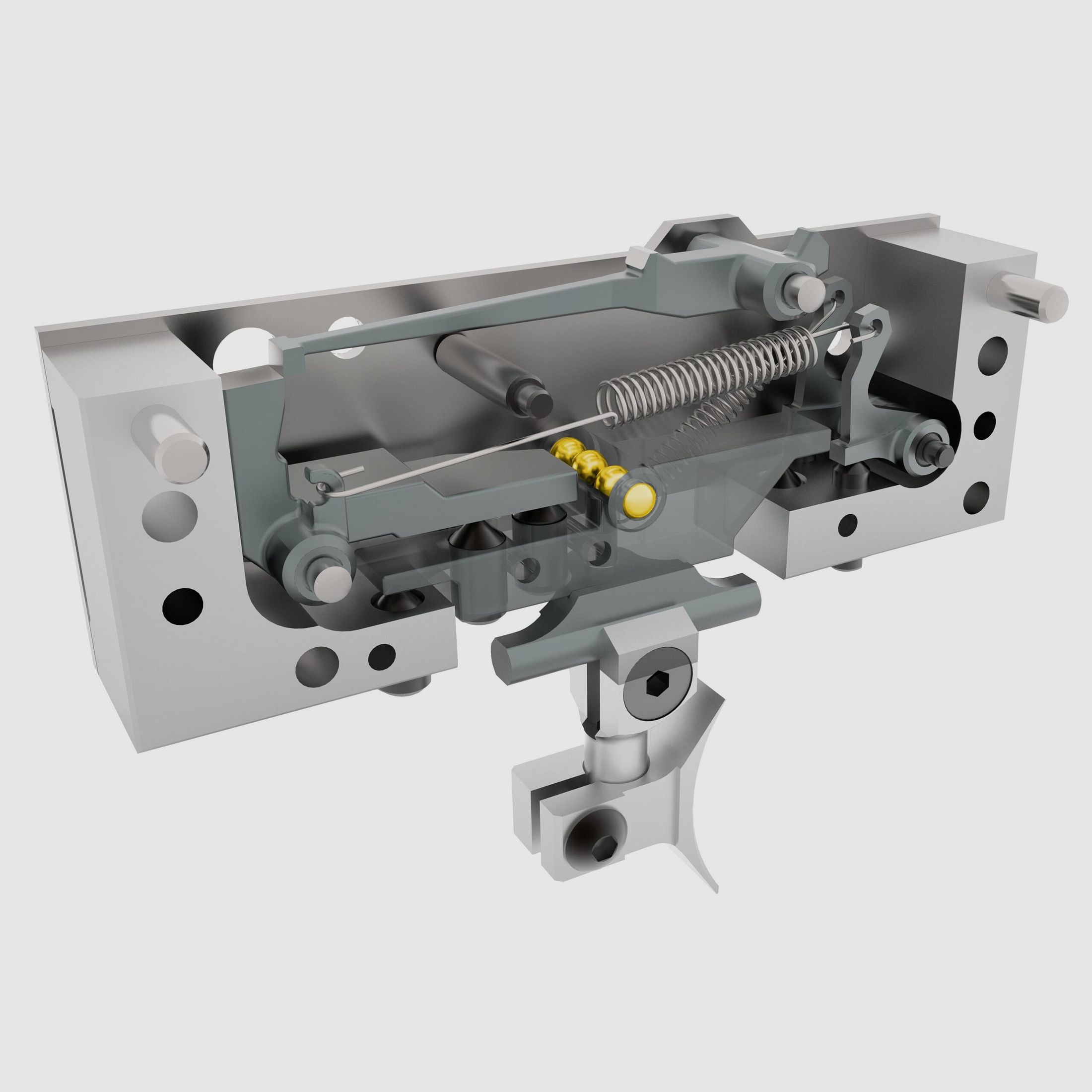 Anschütz 9015 SUPPORTO START 640 mm Canne, immagine 2 di 5