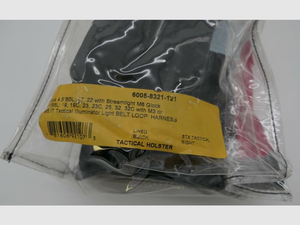 Holster Safariland Safariland Glock 17, 22, 19, 19C, 23, 23C, 25, 32, 32C Droit / Droite