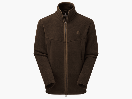 ShooterKing Oxford Fleece Jacket Brown Melange