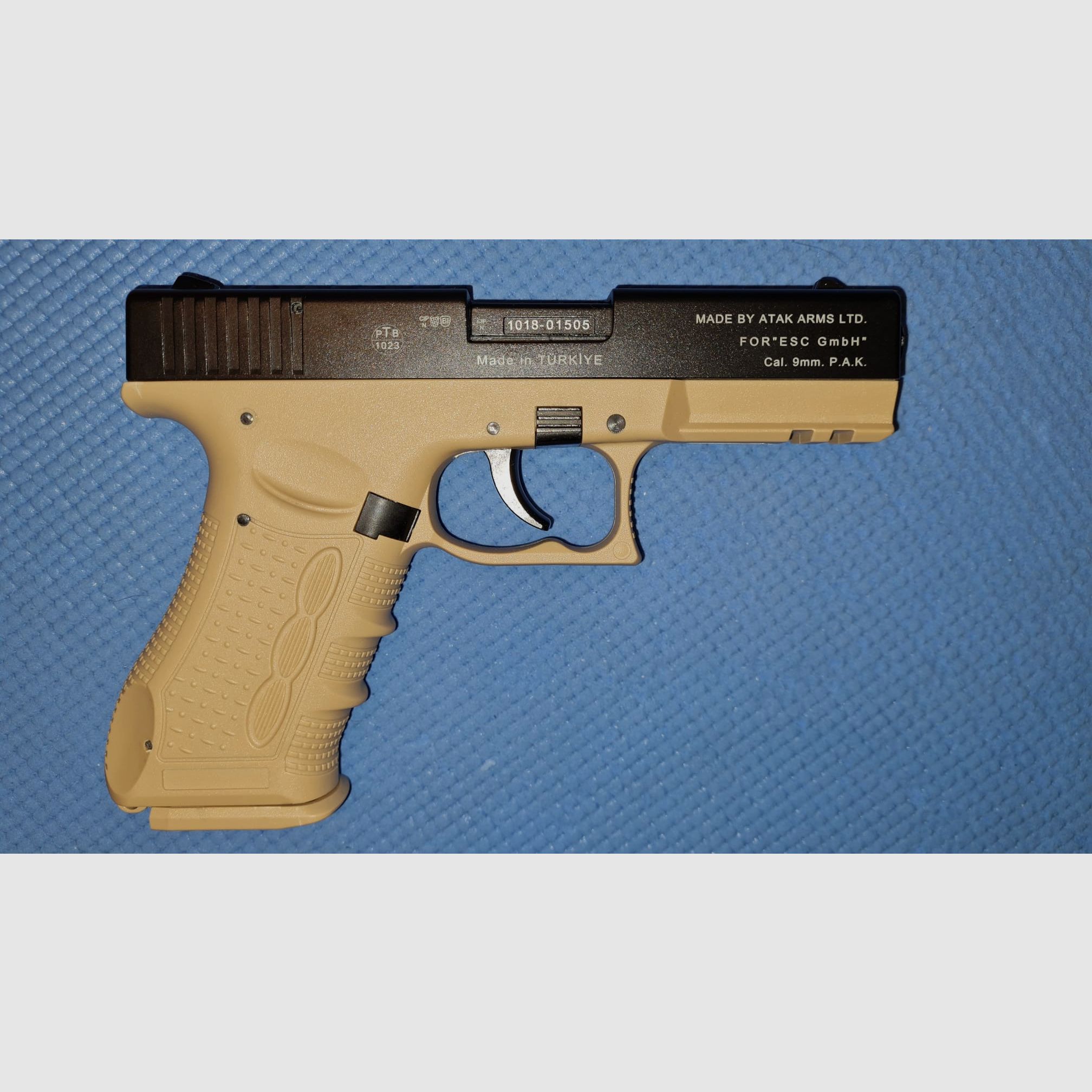 Zoraki 917 Desert/Tan, 9mm P.A.K NEU