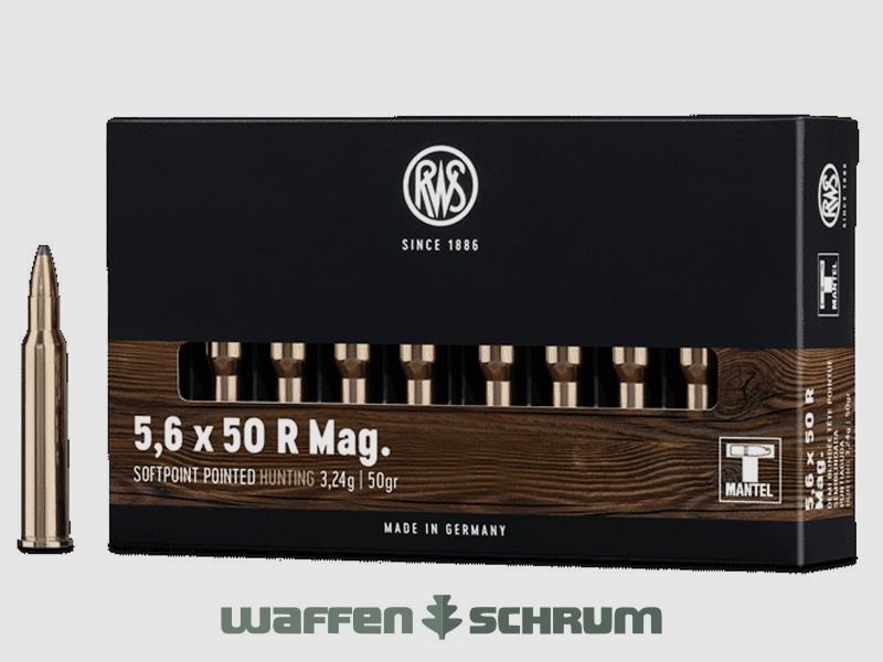 RWS 5,6x50RMag TMS 3,24g - 50gr