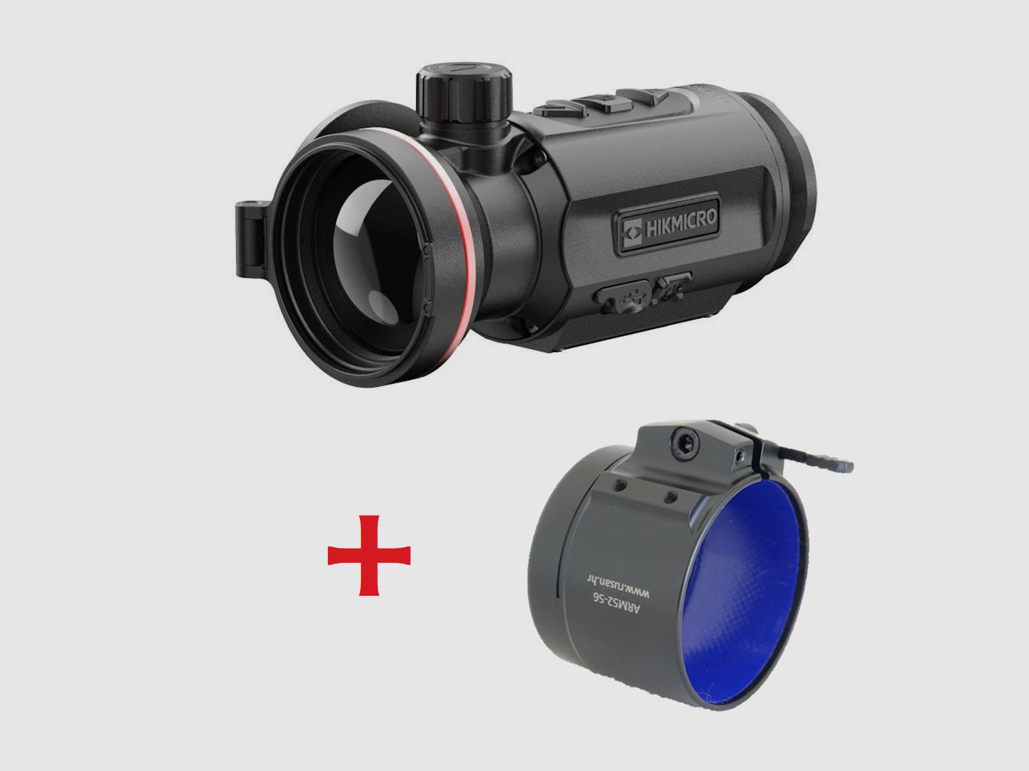 Hikmicro Thunder TQ50C 3.0 en ensemble complet