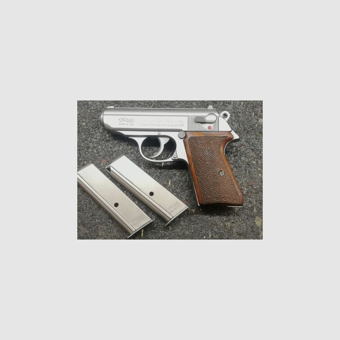 Walther PPK Edelstahl