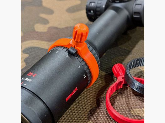 Per Minox RS-4: Leva di regolazione rapida per il mirino per impostare l ingrandimento