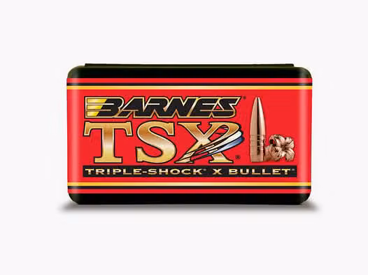 CAL. 8X57 JS BARNES TSX 160 GRAINS paquete de 20 unidades.