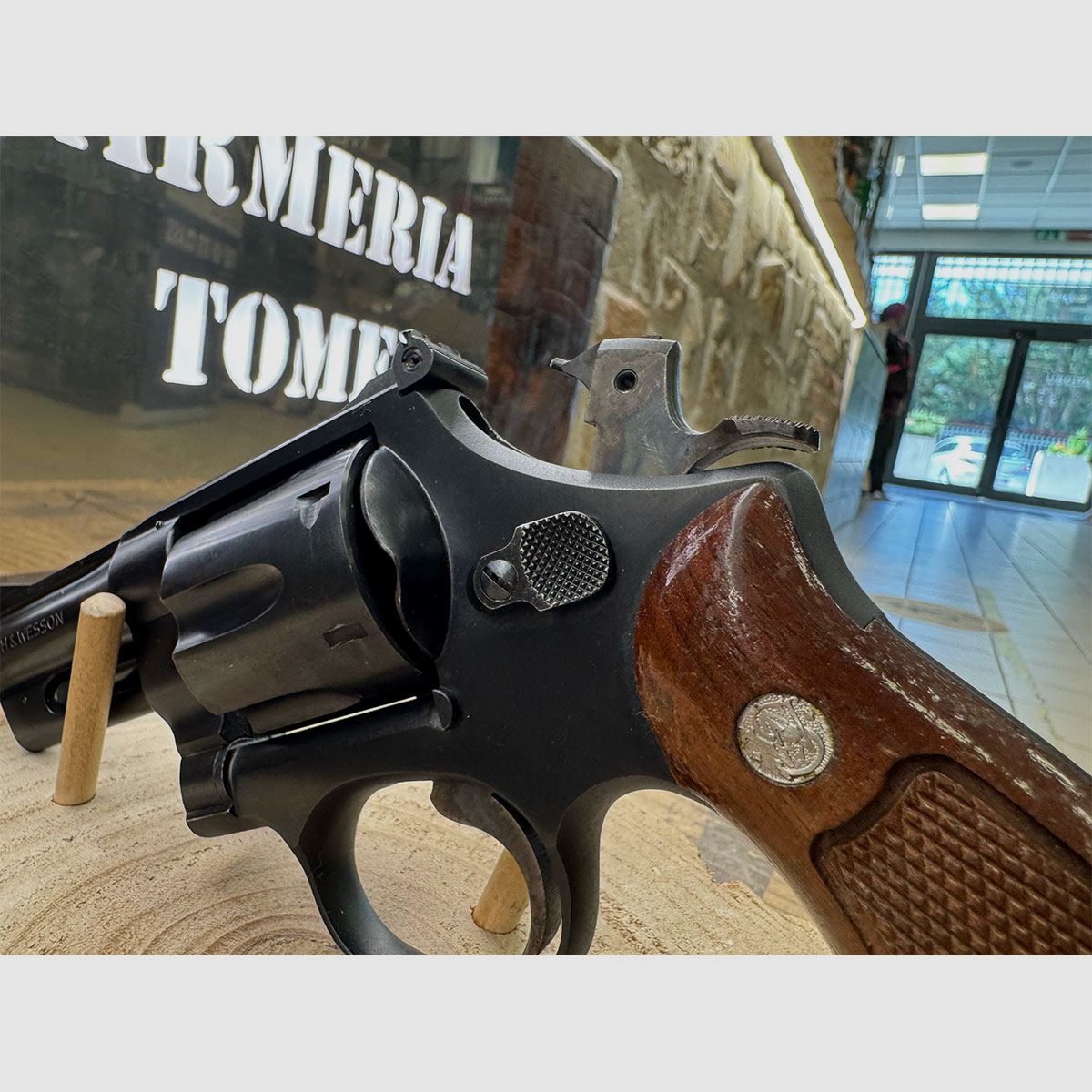 GEBRAUCHT – REVOLVER – SMITH & WESSON MOD. 28-2 HIGHWAY PATROLMAN 4" Kal. 357 Mag., Bild 4 von 7