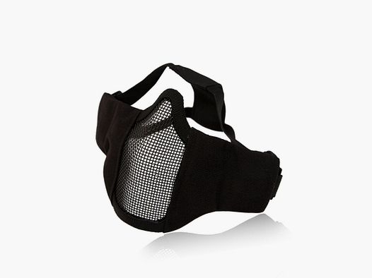 ASG Strike Systems Metal Mesh Mask Gittermaske mit Cheekpads Schwarz