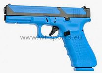 Glock Halb Sl Pist Glock 17T 9mm FX blau