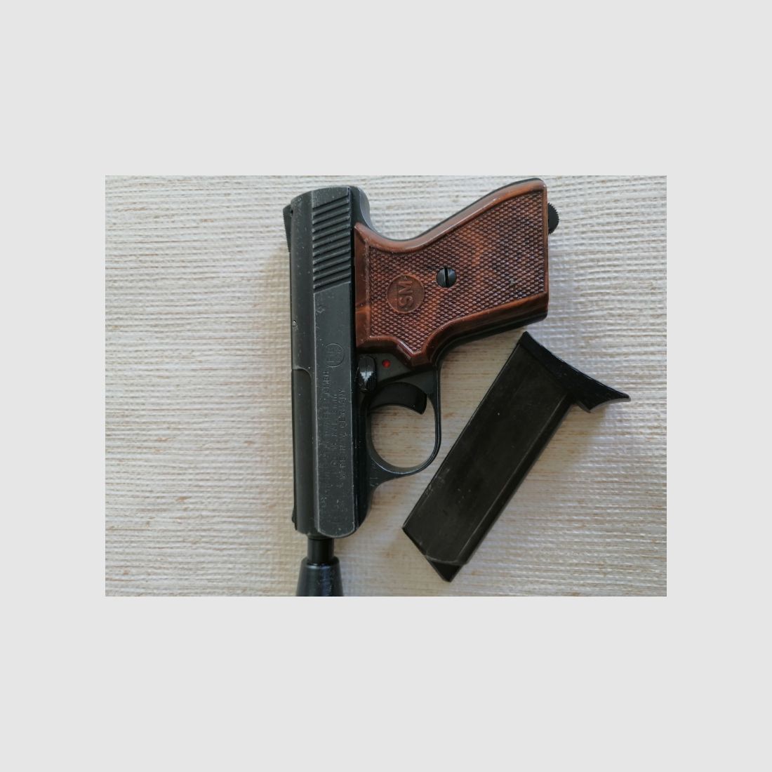 Röhm Pistole Mod.15 im Kal. 8mm Knall.