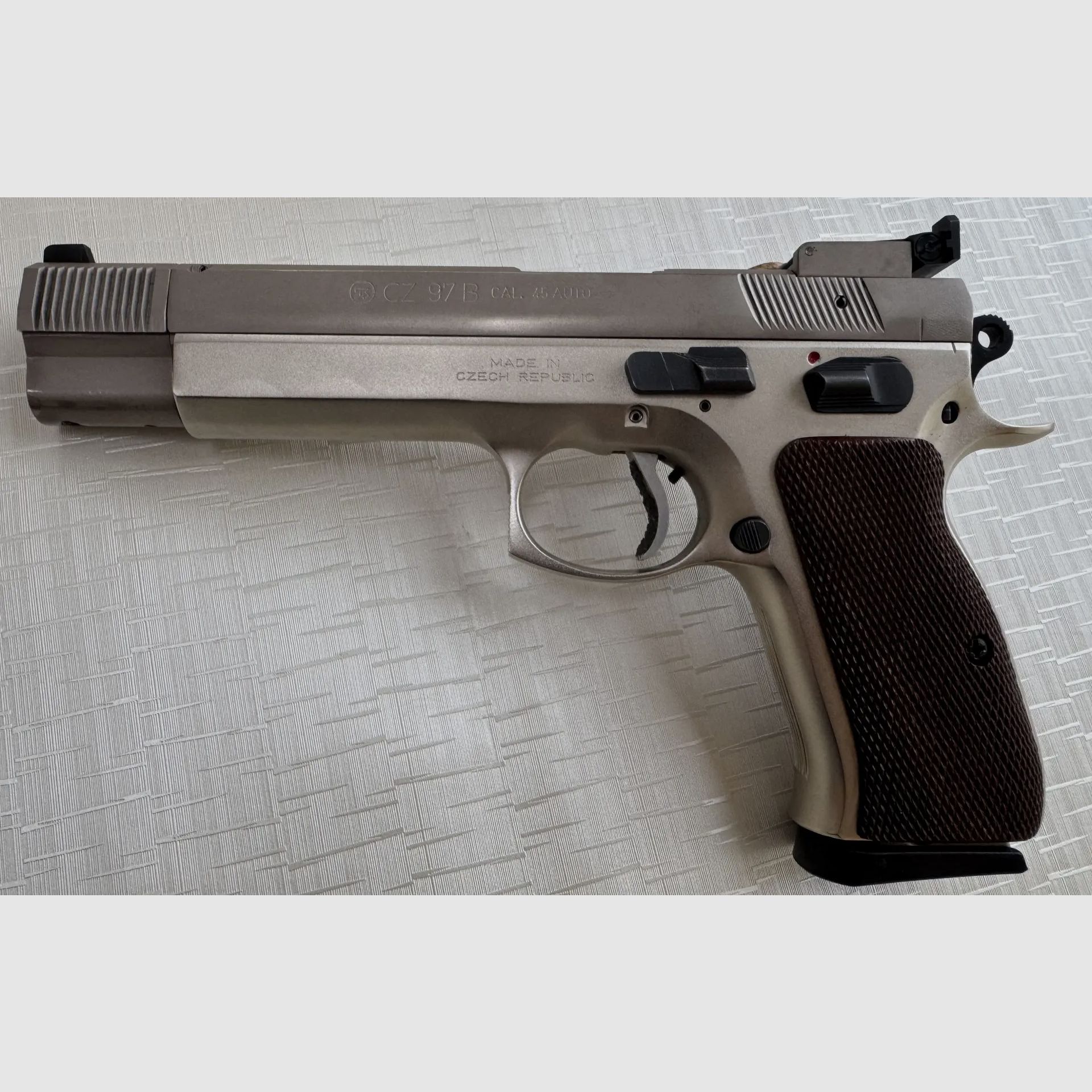 Brünner CZ 97 – Drost full construction, 6 inches, caliber .45 ACP