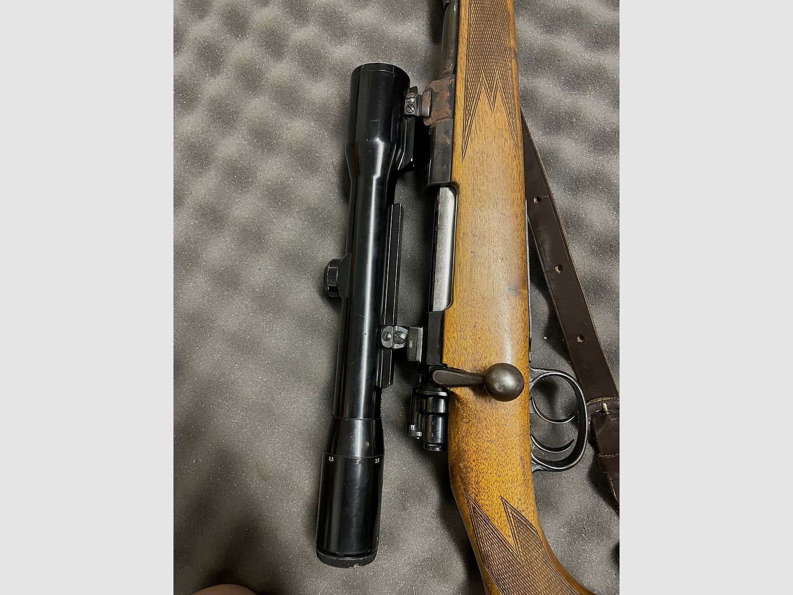 Bohler spezial 7X57 mit Zeis Diavari 1,5-6X36