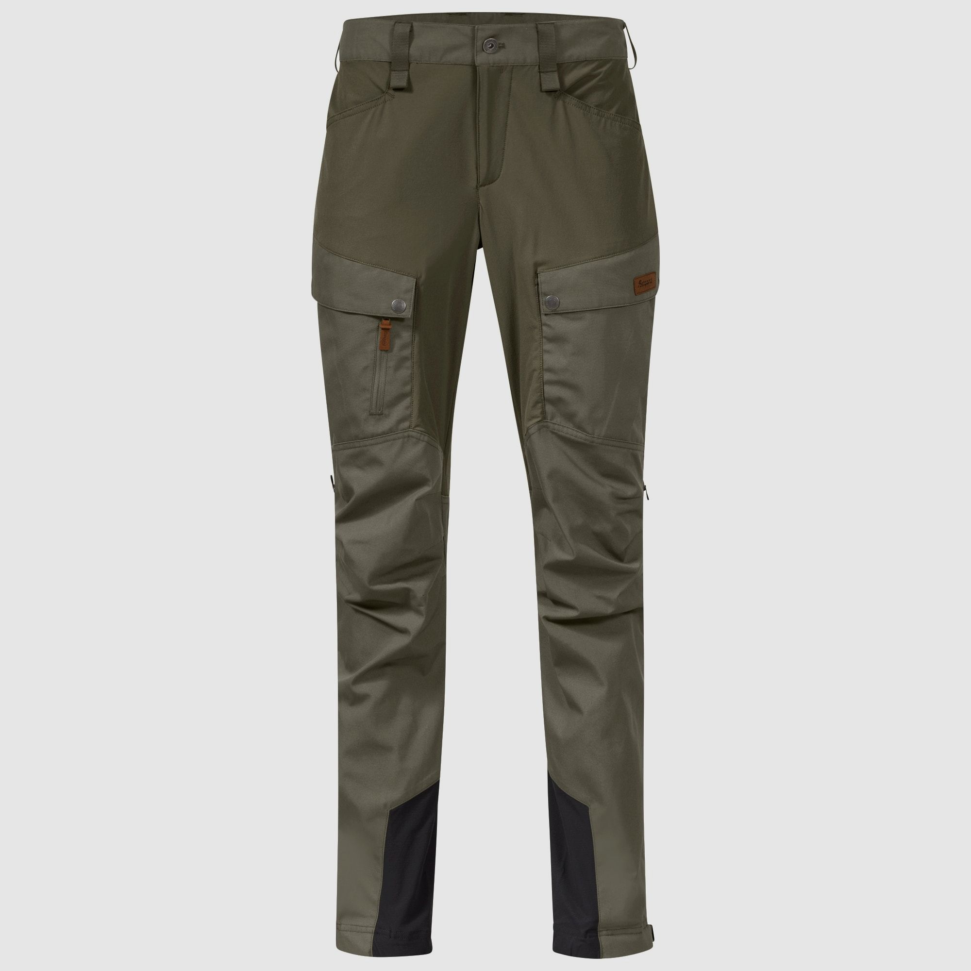 Bergans Nordmarka Favor Outdoor Pants Women Green Mud / Dark Green Mud 34