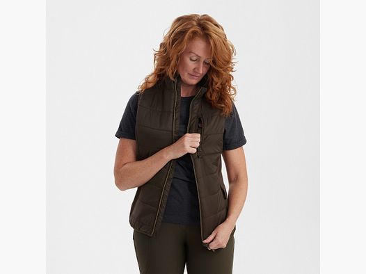 Deerhunter Lady Heat Gilet Rembourré Bois 46