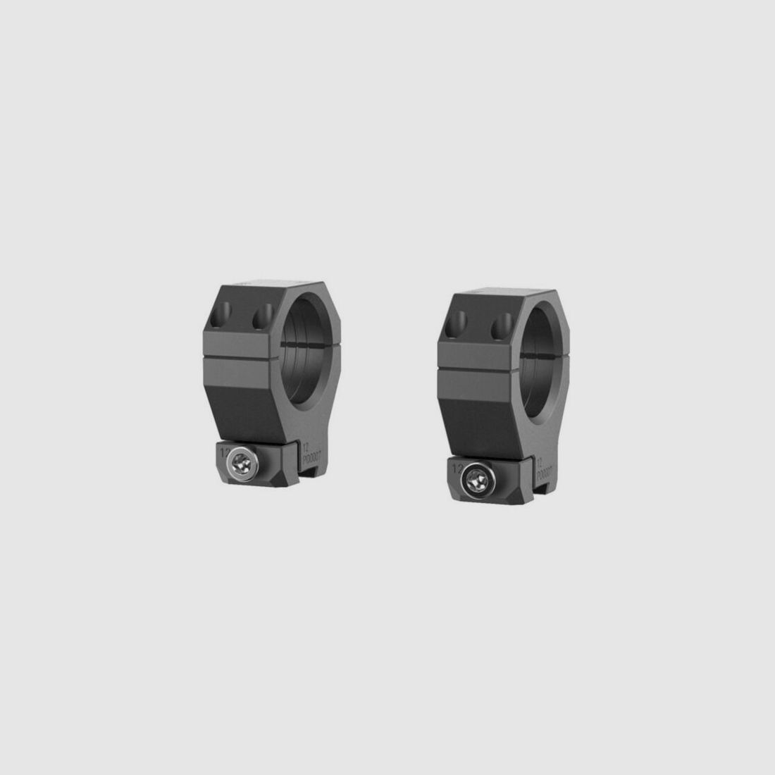 Audere PSR D-Ringe 30mm schwarz H34mm