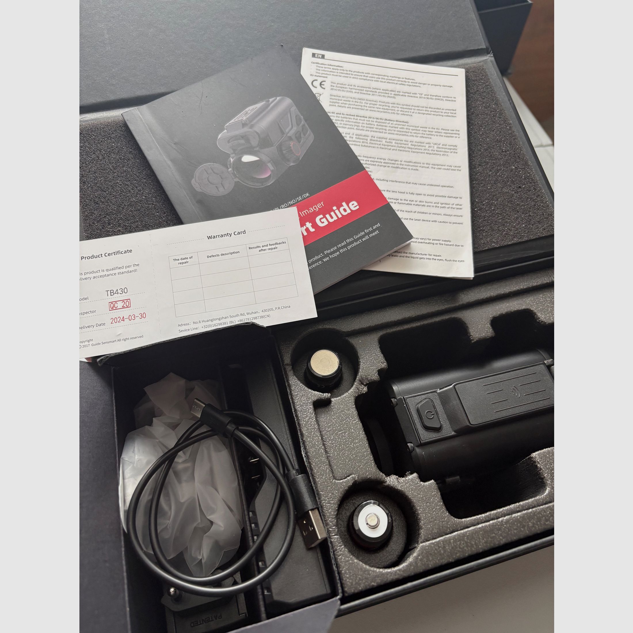 Guide TB430 thermal imaging attachment, image 2 of 10