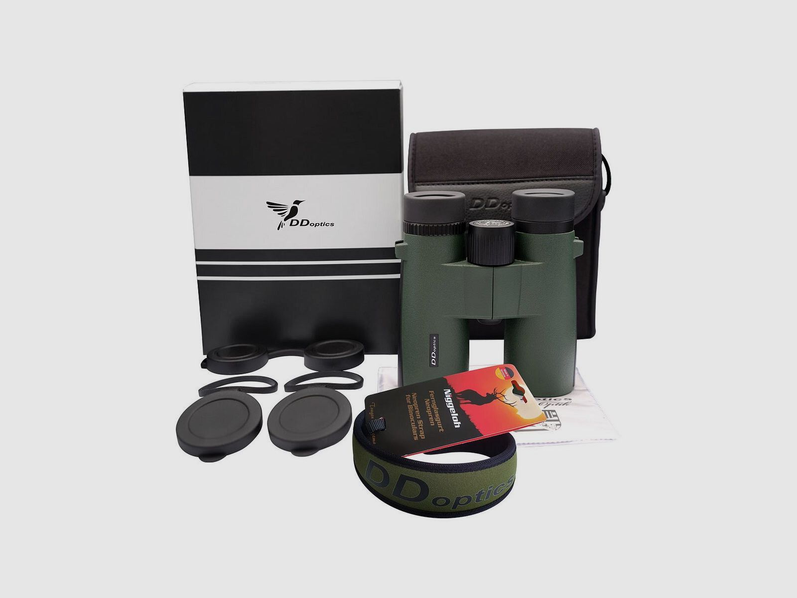 DDoptics binoculars Kolibri 8x42 green, image 3 of 3