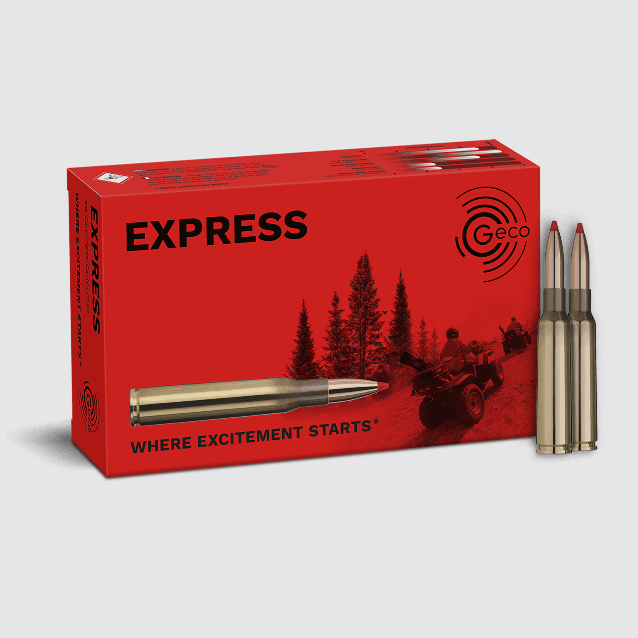 Geco 6.5x55 SE EXPRESS 9.1g 140gr - 20 pcs