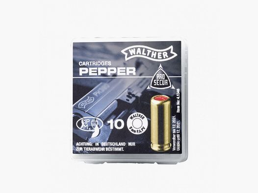 GASALARM-MUNITION – 9mm PAK – Box mit 10