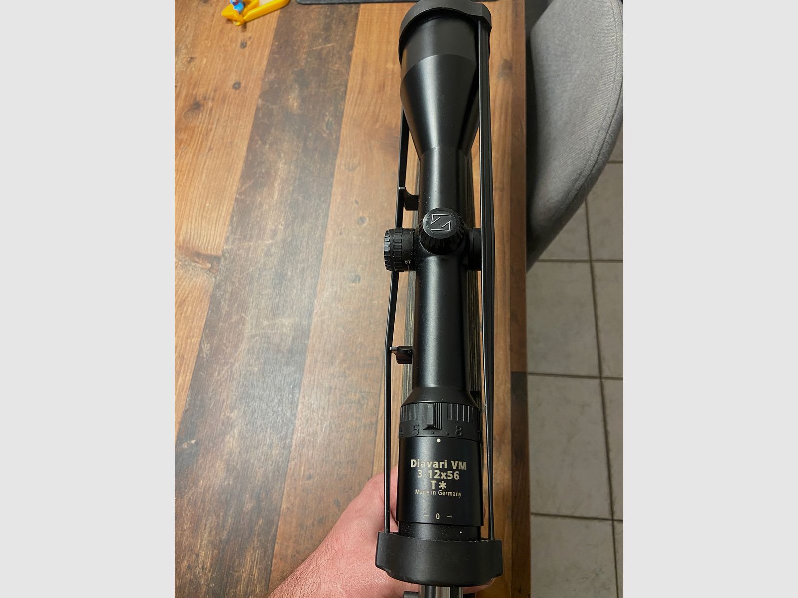 Steel Action 9.3x62 left Odenwald stock thread Zeiss, image 5 of 6