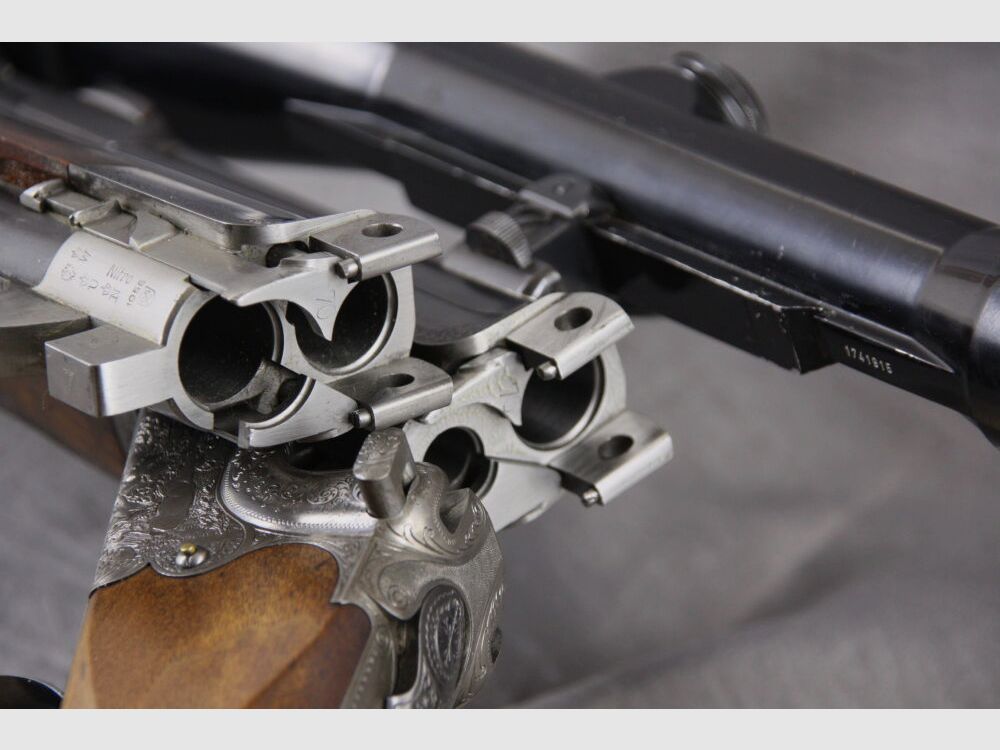 Merkel / Suhl Bock rifle with interchangeable barrel