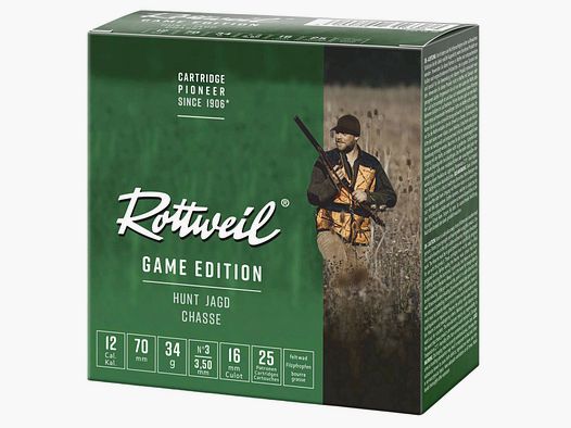 Rottweil 12/70 Game Edition Hunt 3,5mm - 34g