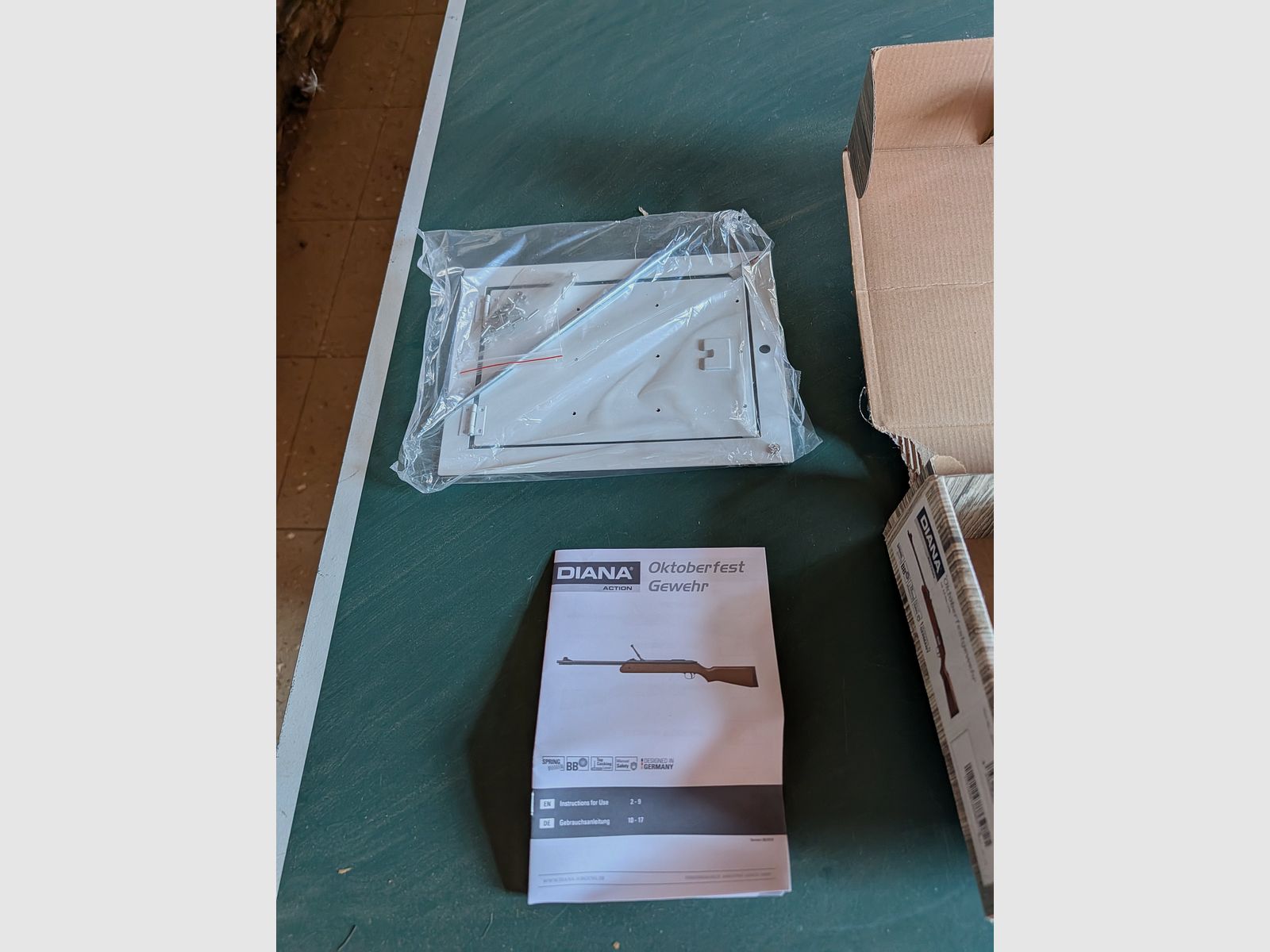 DIANA Oktoberfestgewehr (Kal. 4,4 mm) – Komplettset mit OVP & Zubehör