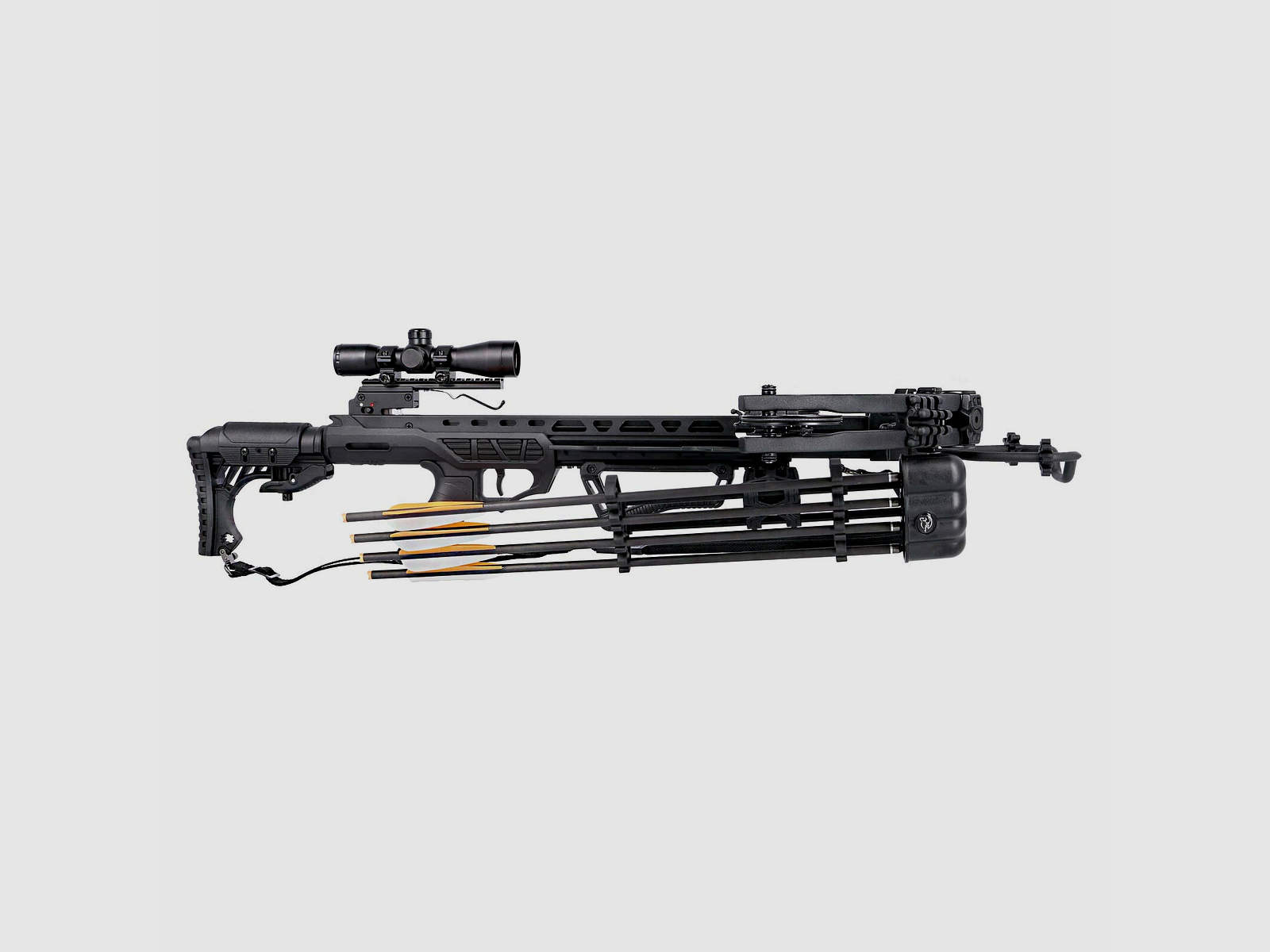 SET Compoundarmbrust Man Kung Kraken XB58 Schwarz 200 lbs (P18)