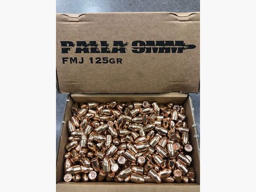 GESCHOSS 9MM C 355 125 GR RN FMJ
