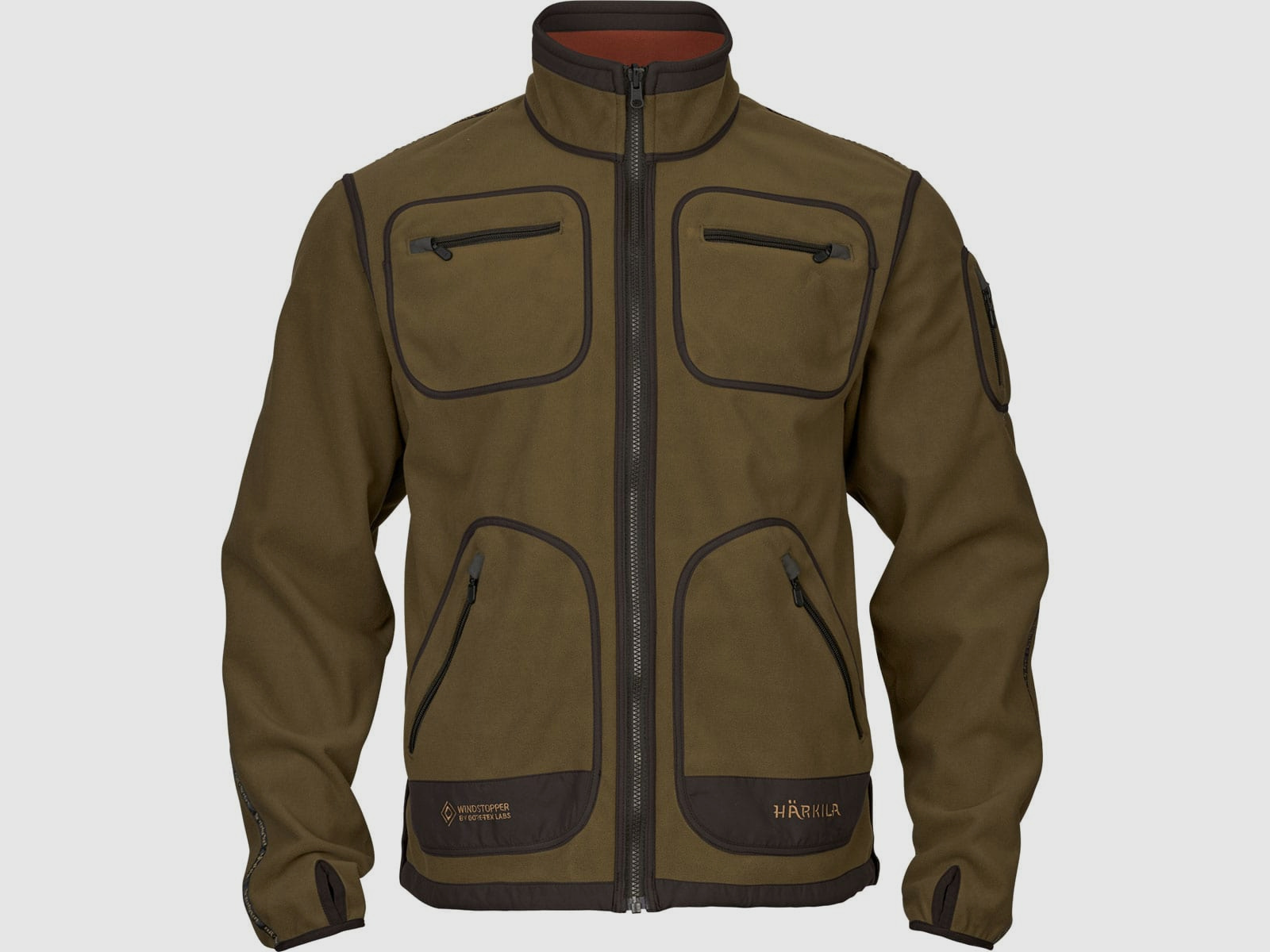 Härkila Wendejacke Kamko Dark Olive/ Arabian Spice