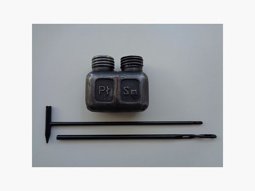 Sowjet. MP PPS43 Ölbehälter & Putzstock (polnische Produktion)