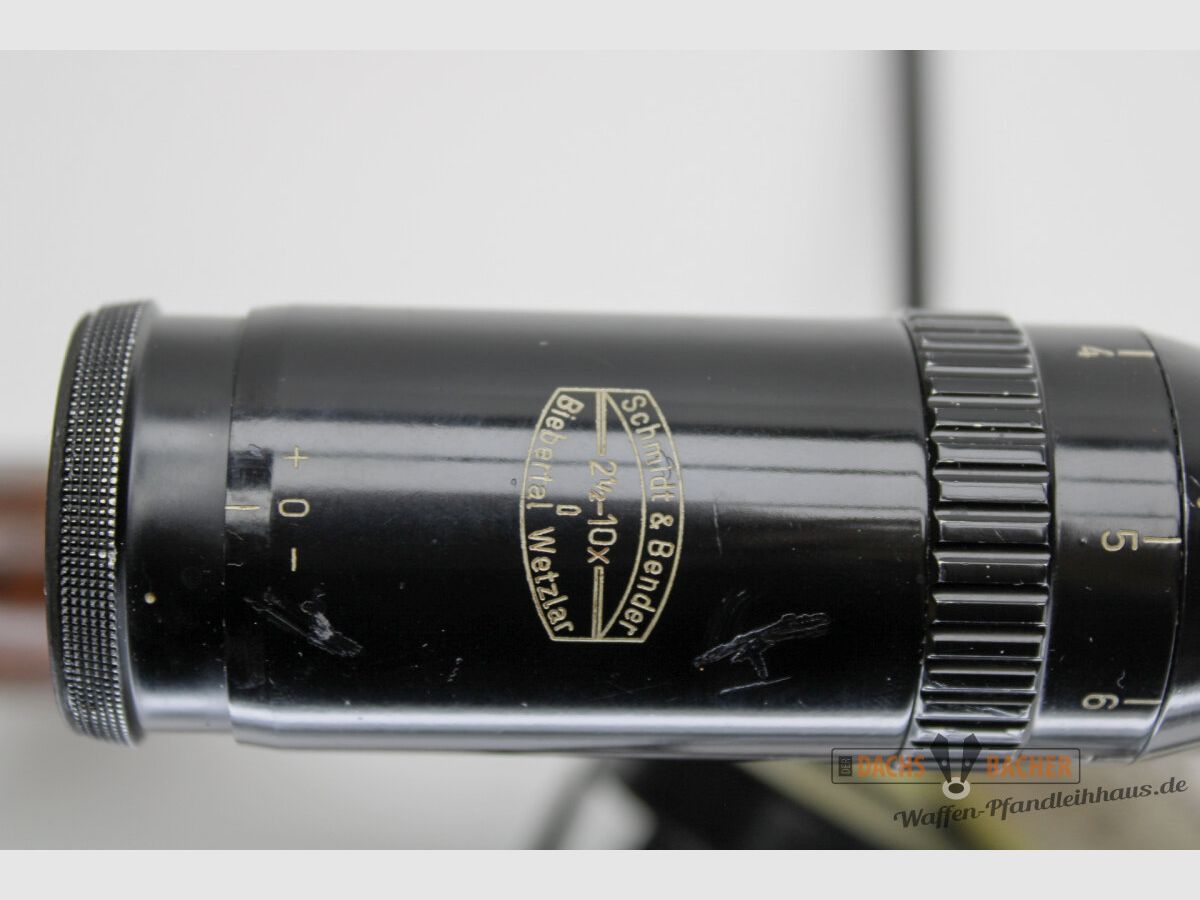 BBF Bockbüchsflinte Antonio Zoli Kal. 16/70 + .6,5x57R mit EStL .22 Hornet und S&B 2,5-10x56, Bild 8 von 8