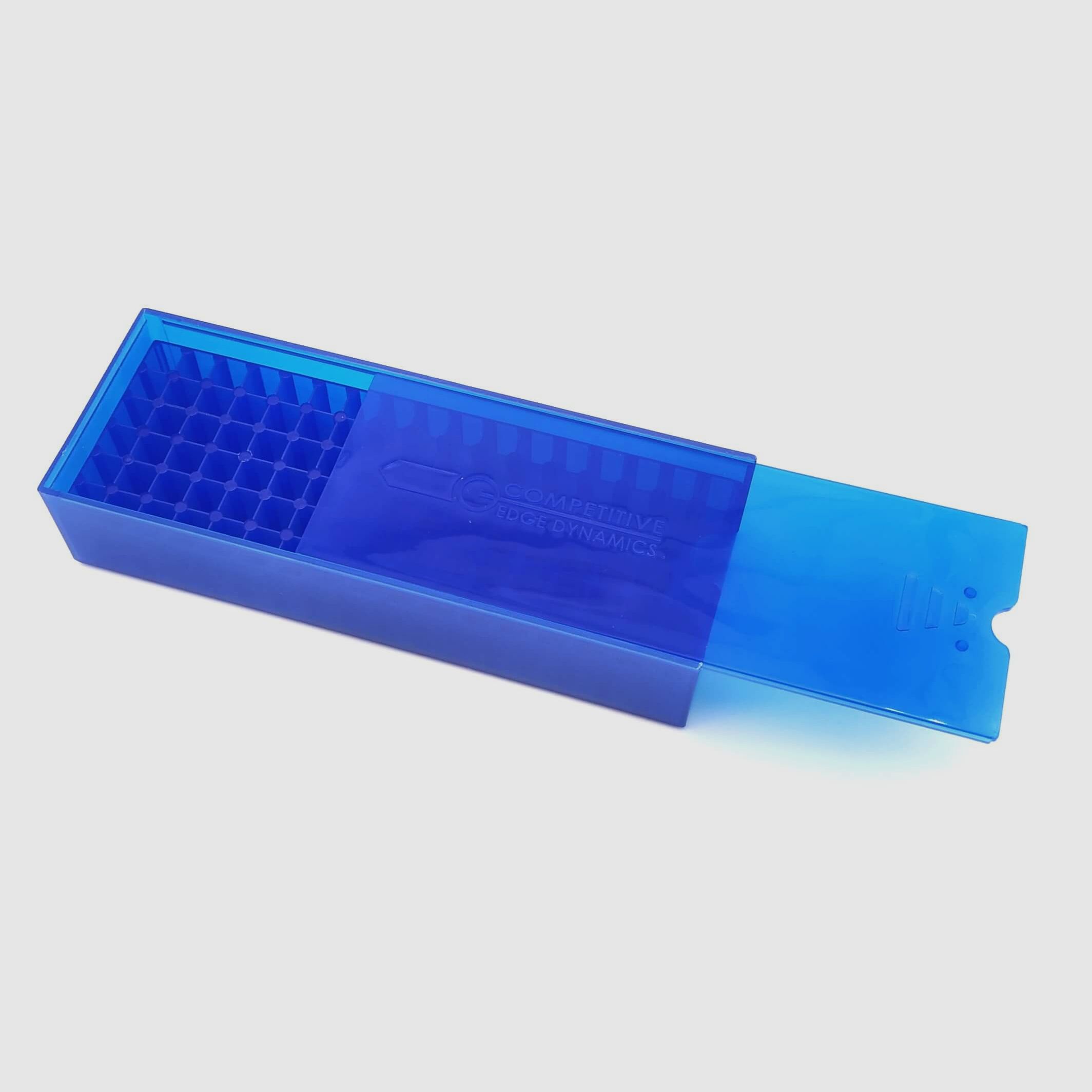 CED 9mm Patronenbox, 100er - Blau