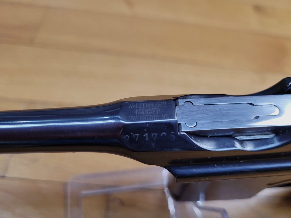 Bellissimo pistola C96 Mauser – Arma leggendaria – Fabbricazione Mauser Oberndorf A/M di fine 1915 – 100% numerata corrispondente – 7,63 Mauser – TBE++, immagine 19 di 23