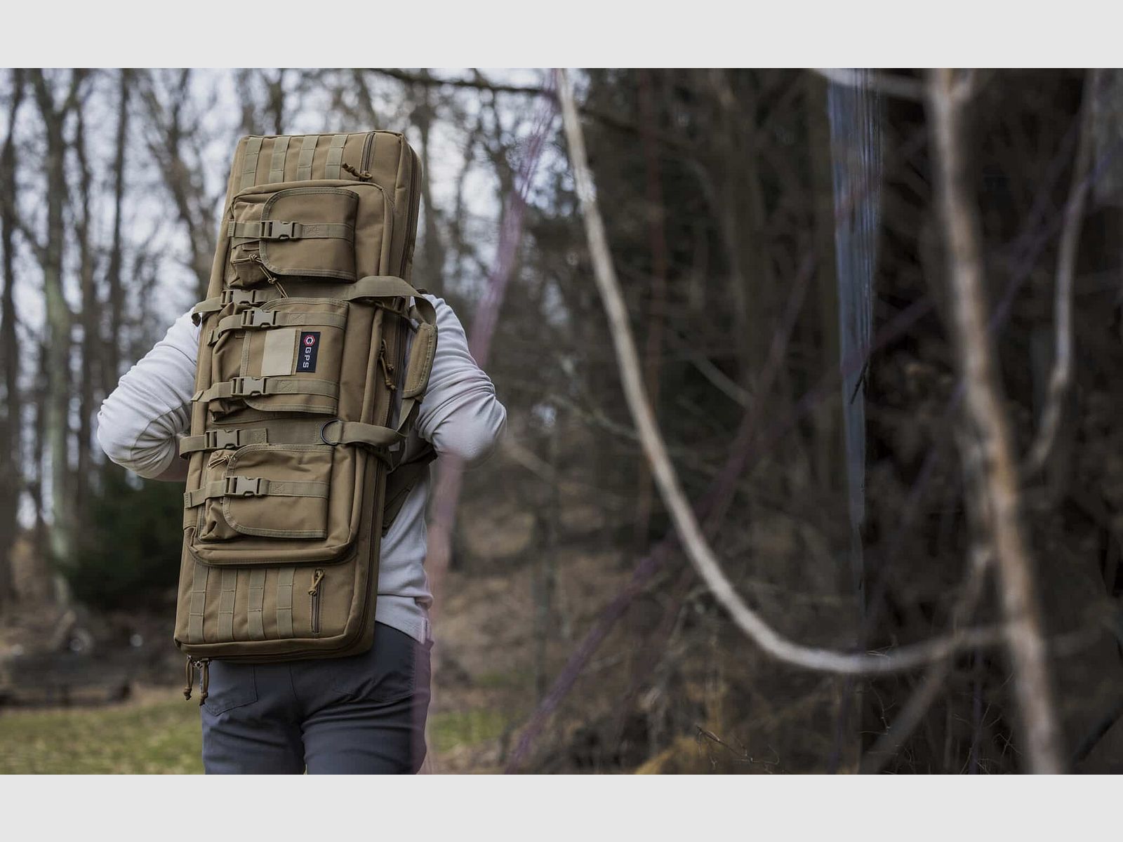 GPS Custodia Doppia per Fucili 36″ / 91cm FDE, immagine 2 di 3