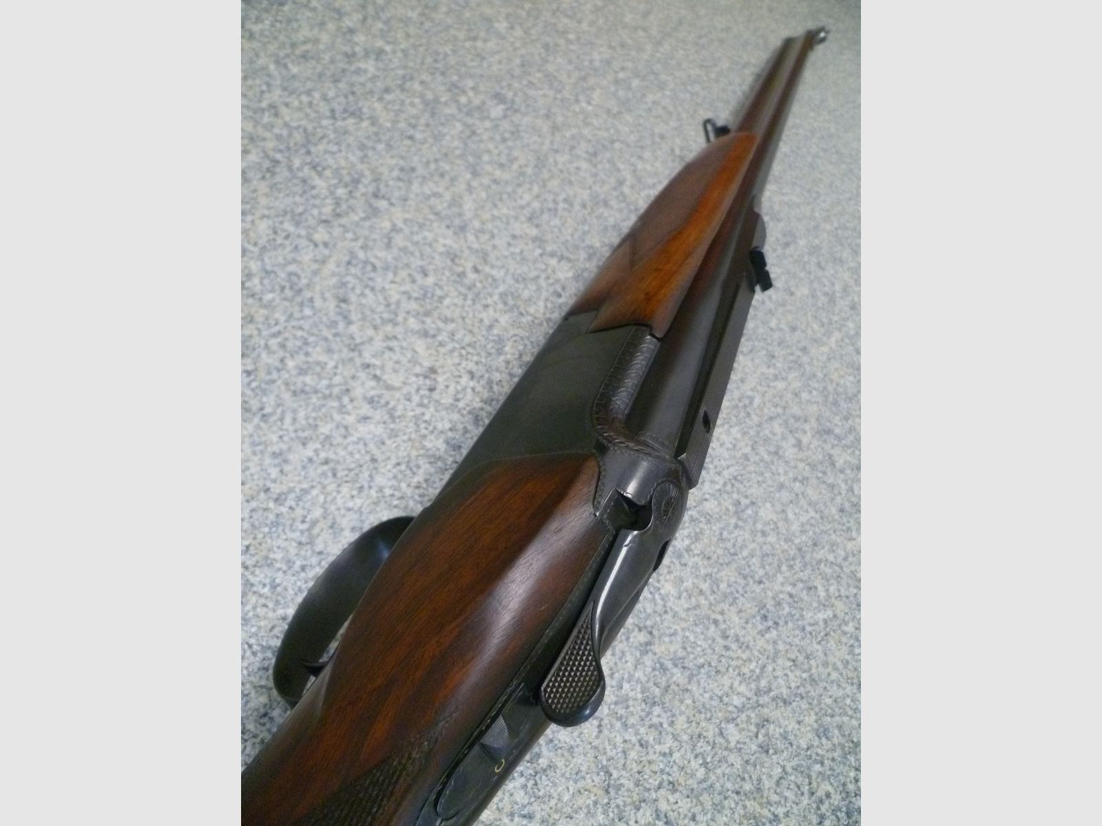 Bockdoppelbüchse FN B25 - Henneberger 10,75x68 Fusil de chasse