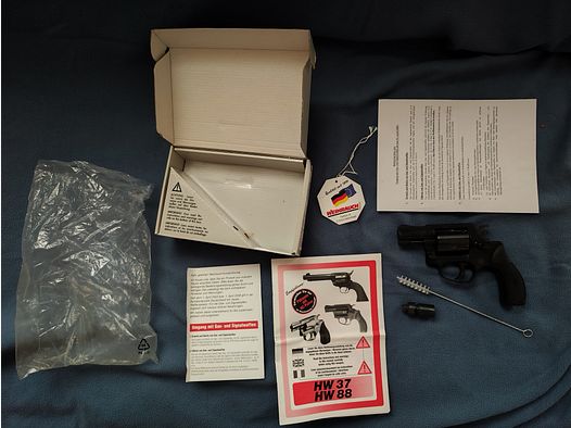 Weihrauch HW 37 kal. 9mm oksydowana pistolet rewolwer