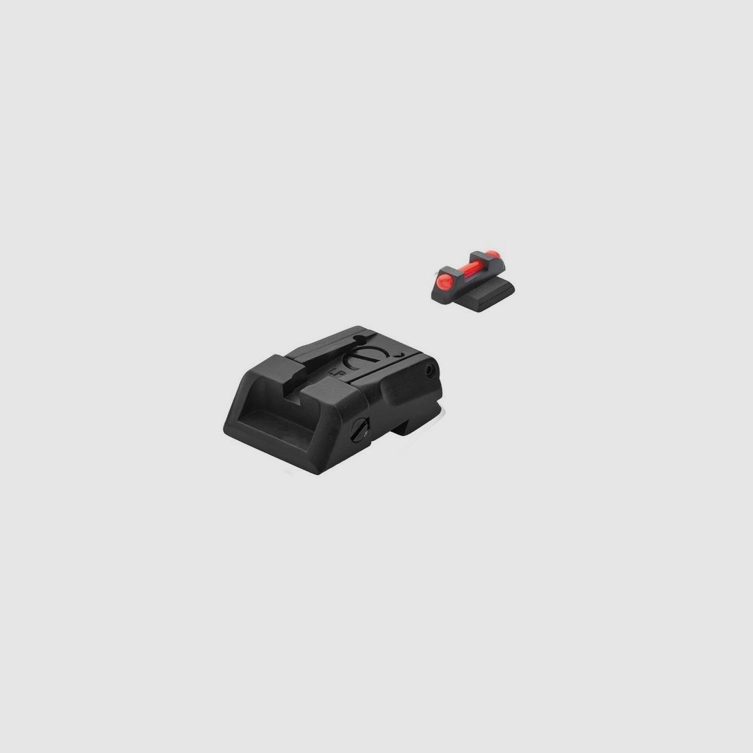 SPS Mirino Target/Fibra Rossa Kimber