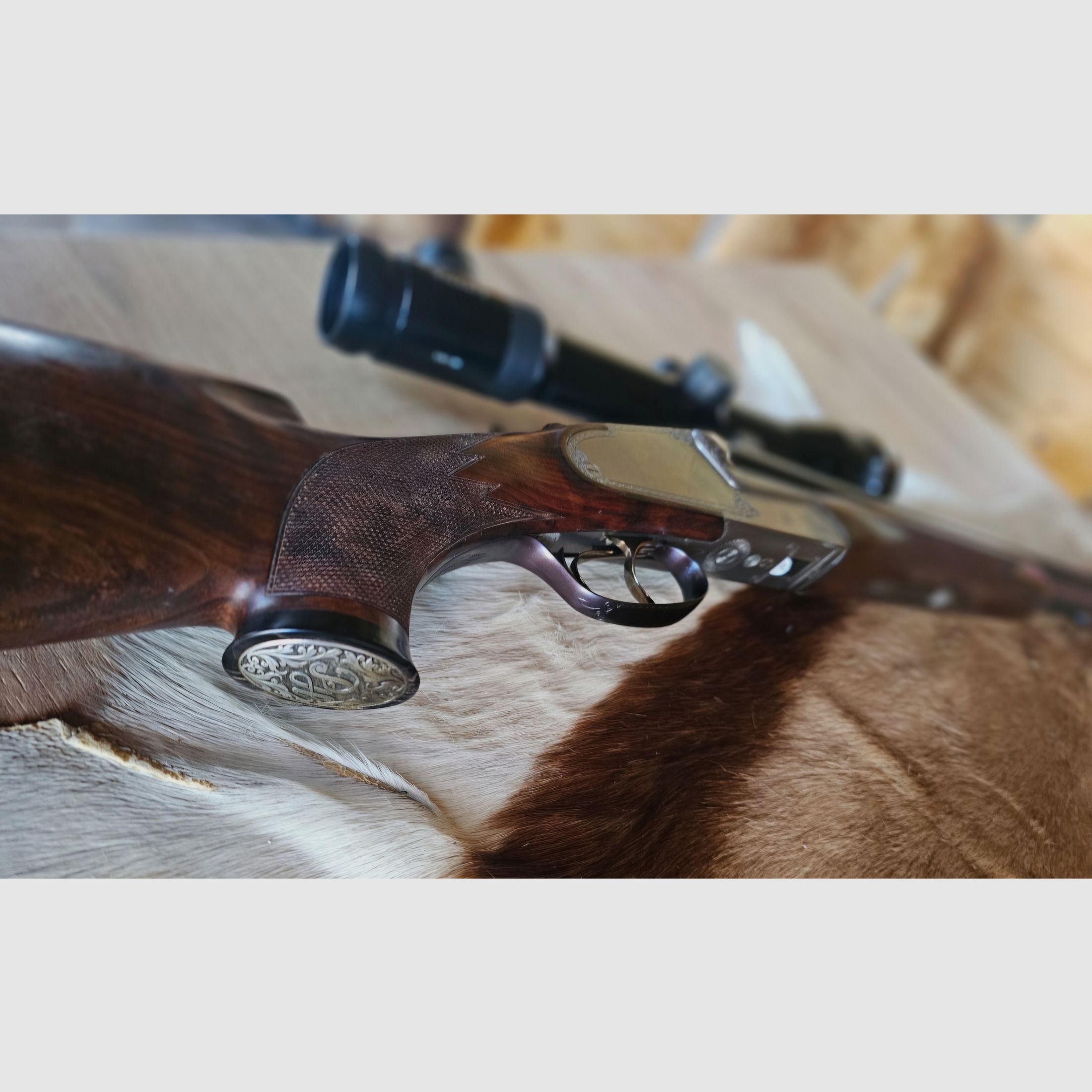 Dubbelbuksdrilling Mod. 37B - 9,3 x 74R, 9,3 x 74 R, 20/76 Mag.