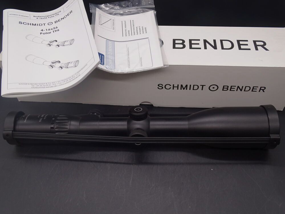 Schmidt & Bender T96 4-16x56 Polar LMZ P 2.BE NIEUWE T96 4-16x56 Polar