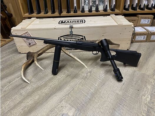 Sauer 404 Synchro XT, mit Zeiss Conquest V6 2-12x50 M, VOLLSET
