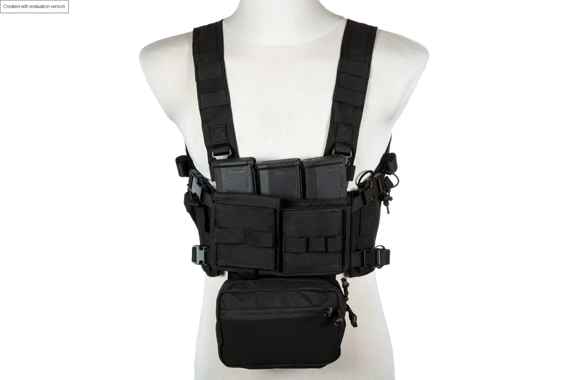 Chest rig táctico tipo Mk4 – Negro, imagen 4 de 12