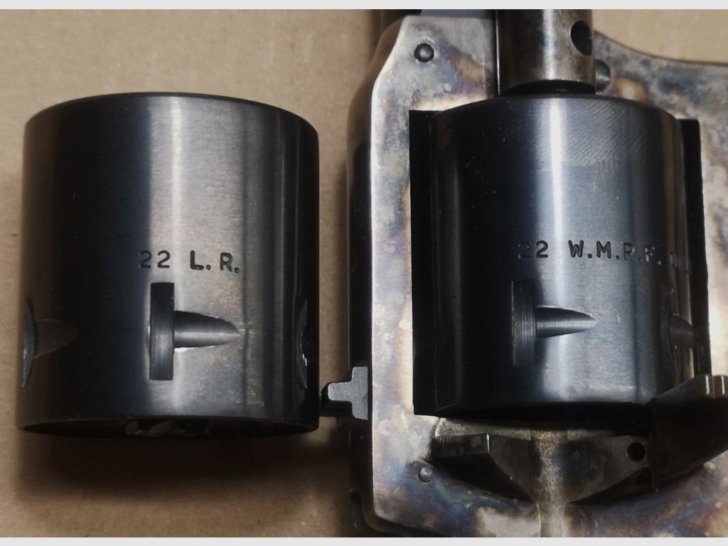 Harrington & Richardson 676 .22lr Revolver mit Wechseltrommel .22WMR