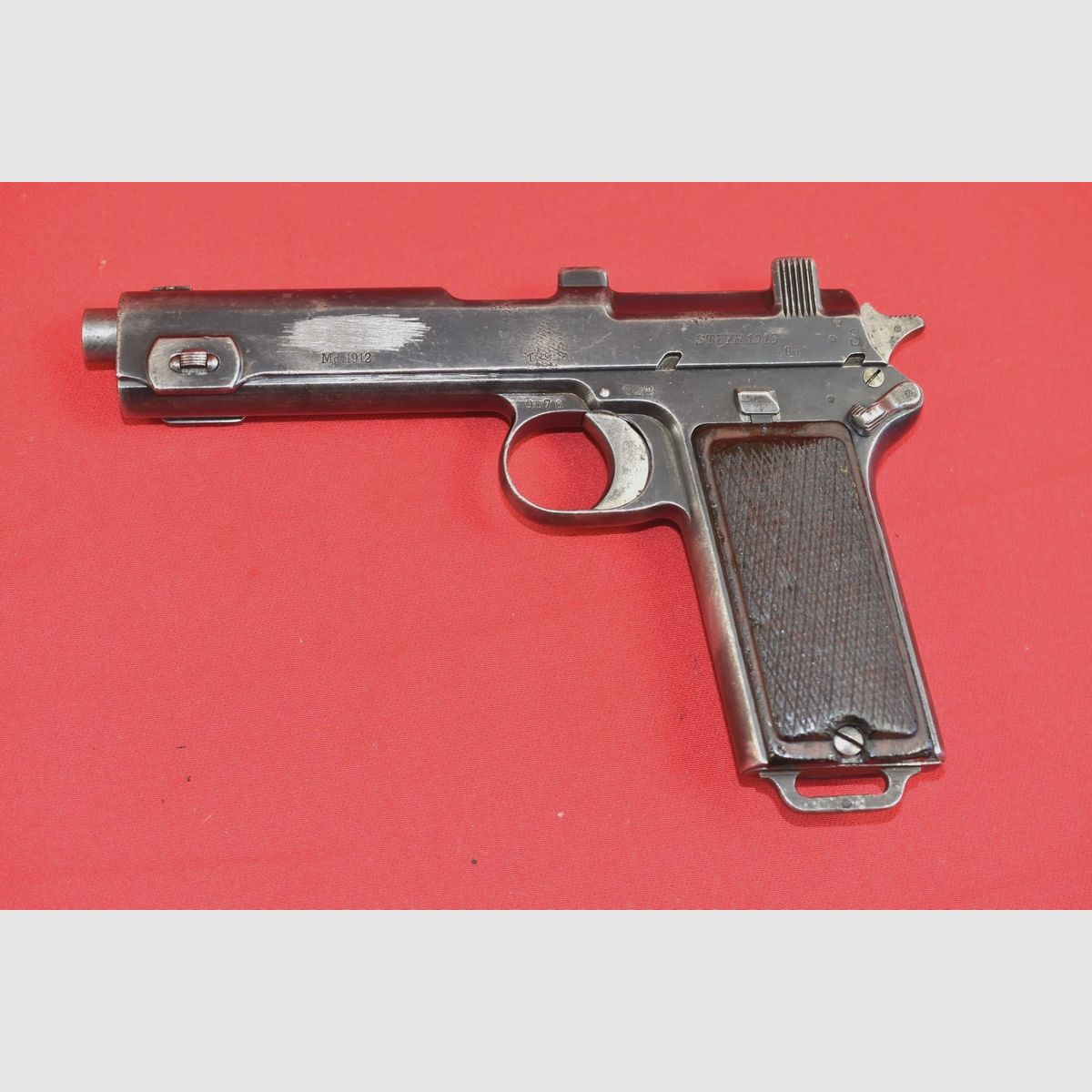 #7821 STEYR PISTOL 1912 Md.1912, ROMANIA, cal. 9x23 Steyr, image 1 of 18