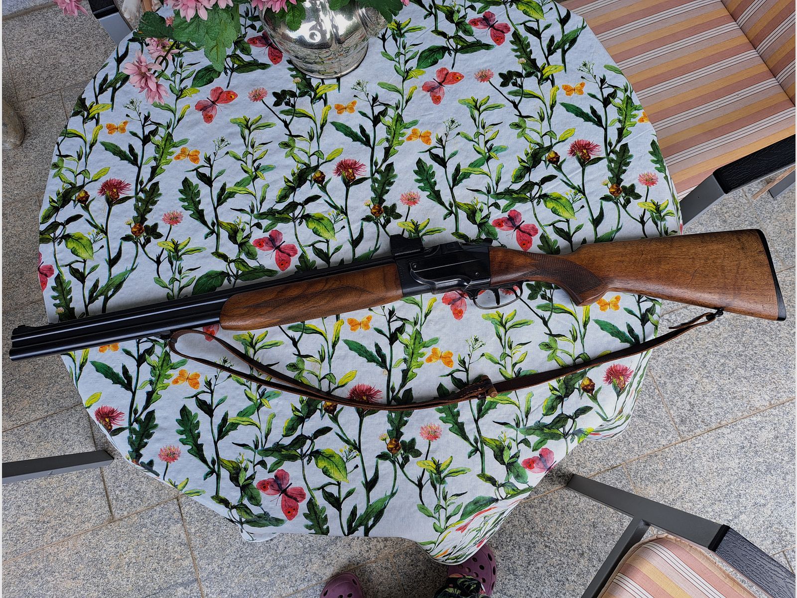 Brünner (CZ) ZH 104 Poldi Acero Especial con visor de punto rojo Docter