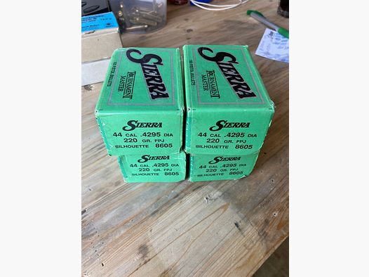 Sierra Tournament Master cal 44 220gr